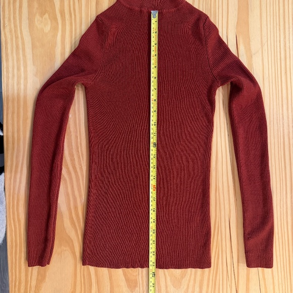 Uniqlo Merino Ribbed Sweater Turtleneck sz S - Picture 3 of 6